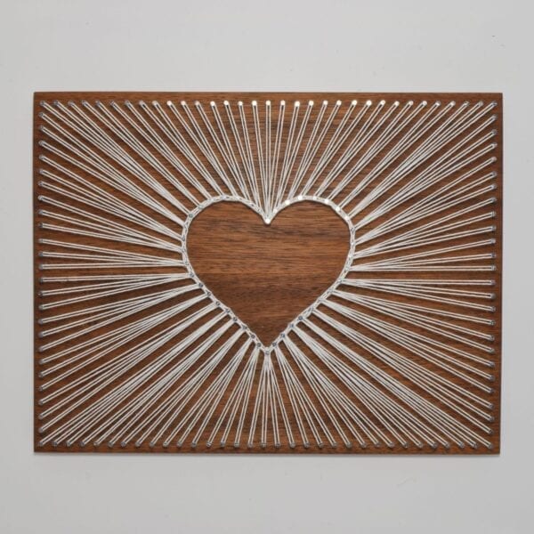 string art heart