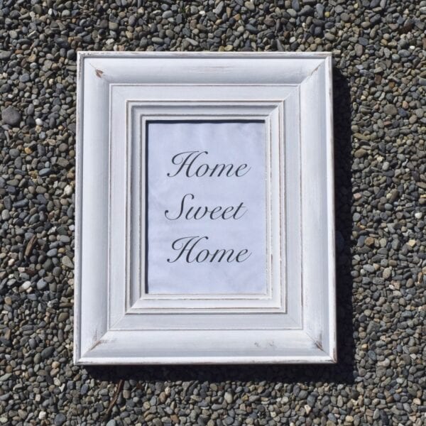 home decor upcycled frame
