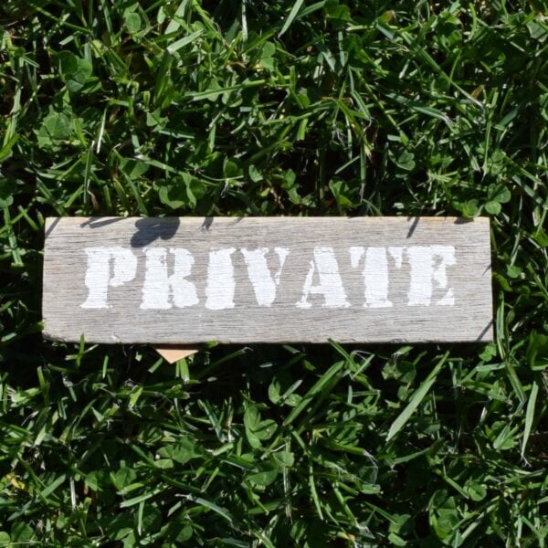 sign private