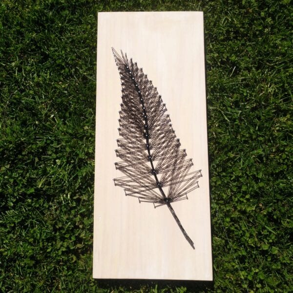 string art fern